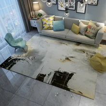 ZALOV ковер с нордическим узором гостиная простой современный диван чайный столик коврик ins домашний абстрактный спальня полный прикроватный коврик