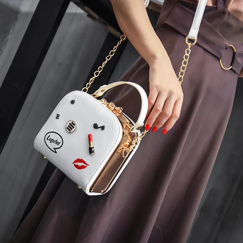 

2020 Summer New Style Fashion Korean-style Versatile Shoulder Bag Chain Shoulder Bag/ Hand Bag Lipstick Small Bag