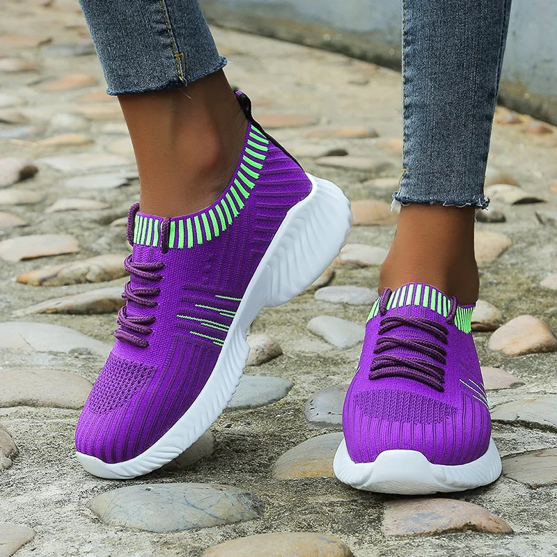 

Women Sneakers Outdoor Lightweight Ladies Casual Sport Shoes Slip On Comfortable Running Walking Shoes Mom's shoes Size 35-43