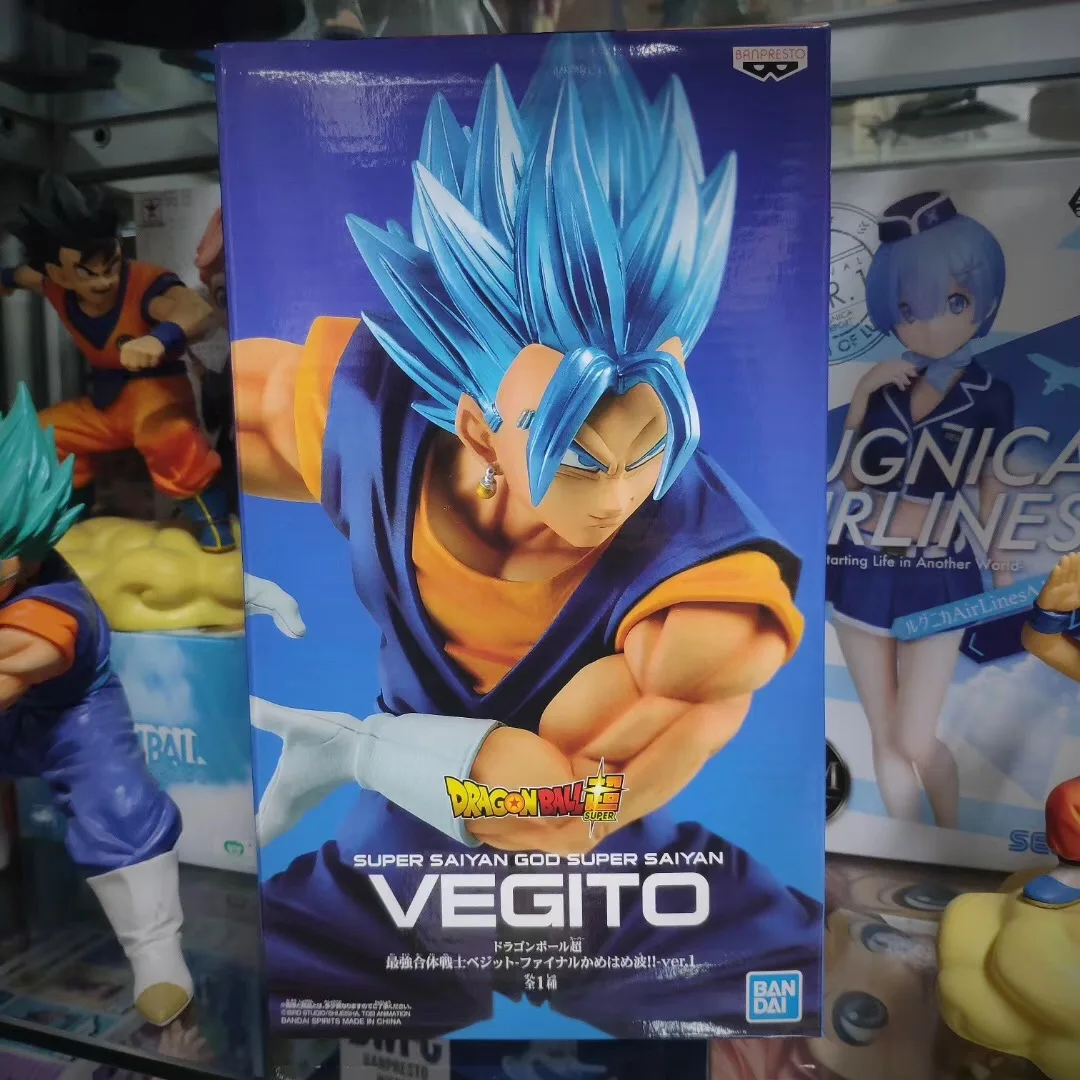 Ver Pelicula Dragon Ball Evolution Online RORONOA Original Banpresto DBZ Super Vegetto SSGSS Final Kamehameha Bandai  NAMCO Limited Vegetto Blue PVC Action Figures - AliExpress Toys & Hobbies
