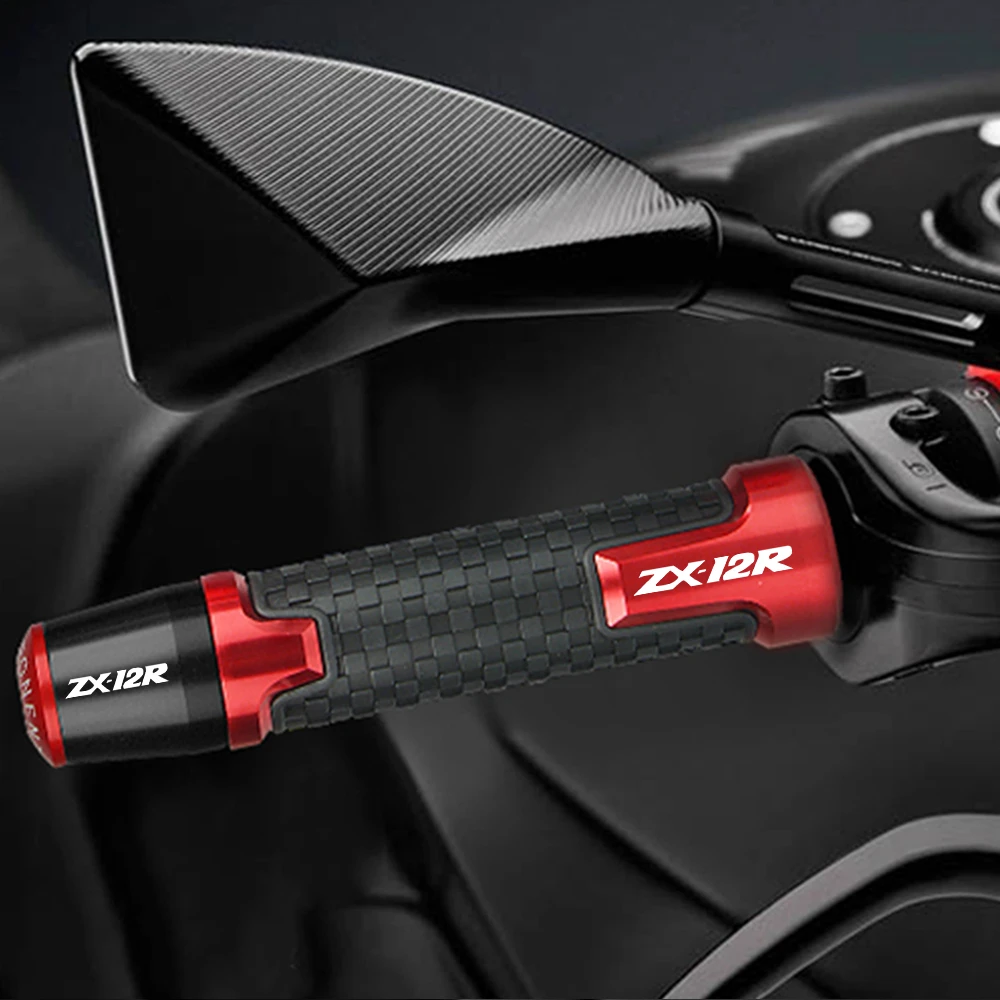 For KAWASAKI ZX12R ZX 12R ZX 12R 2000 2020 2001 2002 2003 2004 2005  Motorcycle Accessories handlebar handles bar grips ends moto|Grips| -  AliExpress