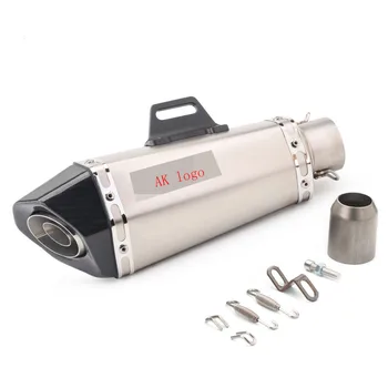 

51mm inlet Universal motorcycle yoshimura exhaust muffler for FZ1 R6 R15 R3 ZX6R ZX10 Z900 1000 CBR1000 GSXR1000 650 K7 K8 K11