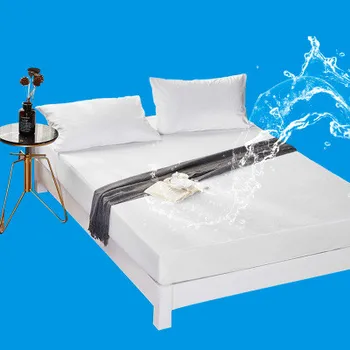 

Waterproof Mattress Cover Bed Cover Multicolor Thickened Cotton Topper Bed Anti-mite Mattress Cover Protector for Bed Mattress