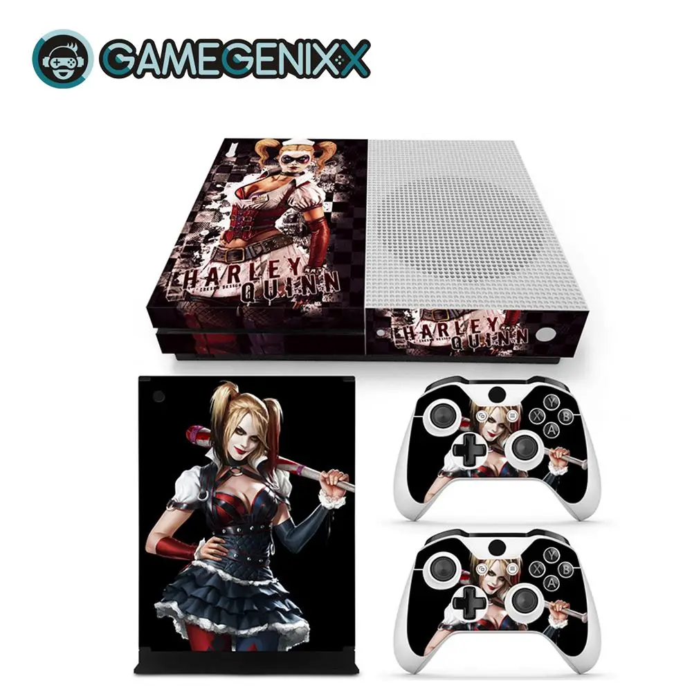 Защитная Наклейка GAMEGENIXX для Xbox One Slim Console и 2 контроллера-The Joker