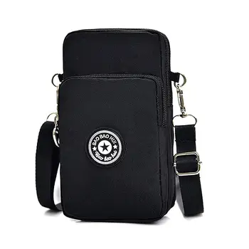 

Women's Messenger Bag Korean Style Vertical Mobile Phone Bag Multifunctional Sports Arm Single Shoulder Hanging Mini Bag 2020 Ne