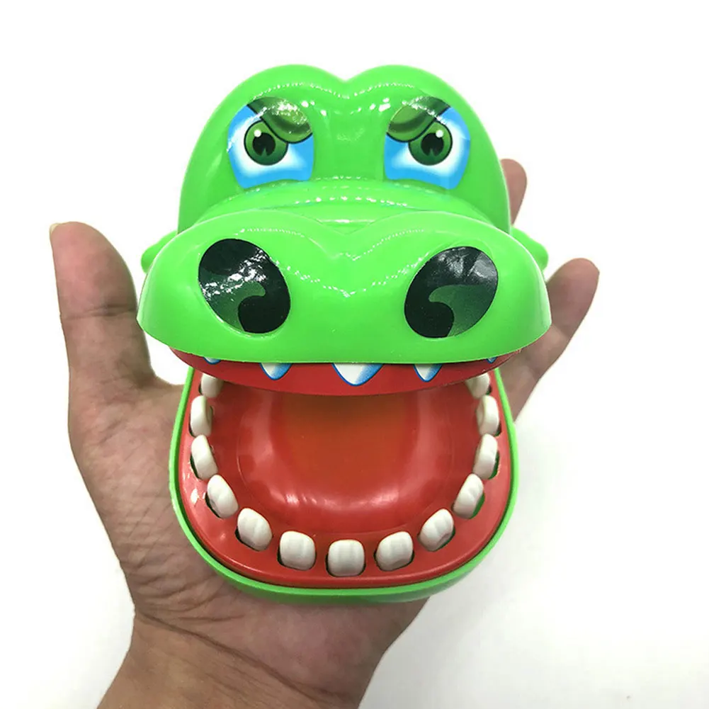 Игрушки для зубов крокодила игры в акулу кусающие пальцы стоматологи забавные