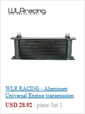 WLR RACING-13 ряд британского типа алюминиевый Универсальный моторный масляный радиатор 13 рядов WLR7013