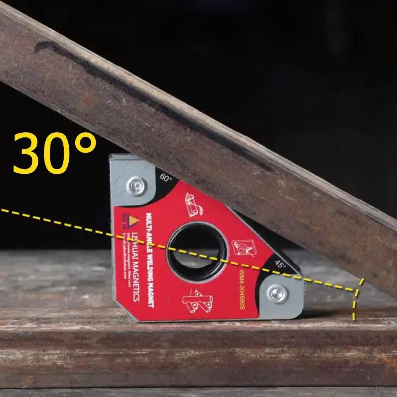 2 шт. Профессиональный под разными углами Nd-Fe-B Магнитный сварочный держатель безопасности сварочный светильник прочная Магнитная Зажим для рыбалки