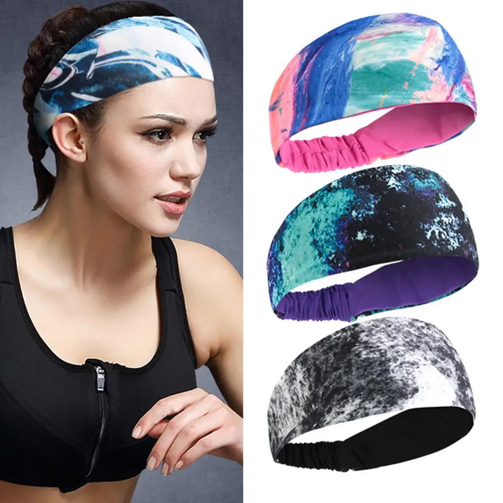 

Unisex Polyester Yoga Basketball Running Sports Sweat Absorbent Band Headband