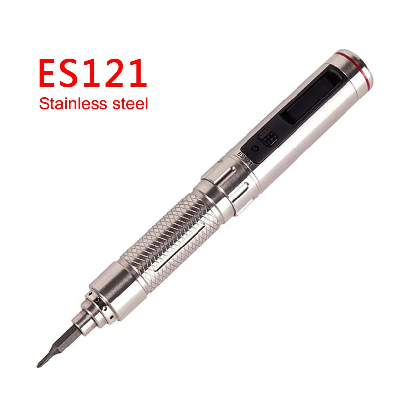 ES121 Precision Electric Screwdriver 16pcs Bit Set Cordless Screwdriver for Phone Repair ES-B7 ES-A7 Smart Motion Control Power