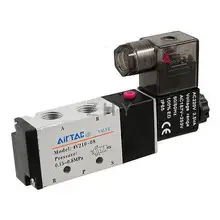 4V210-08 5 способов 2 Позиции один пневматический Соленоидный клапан