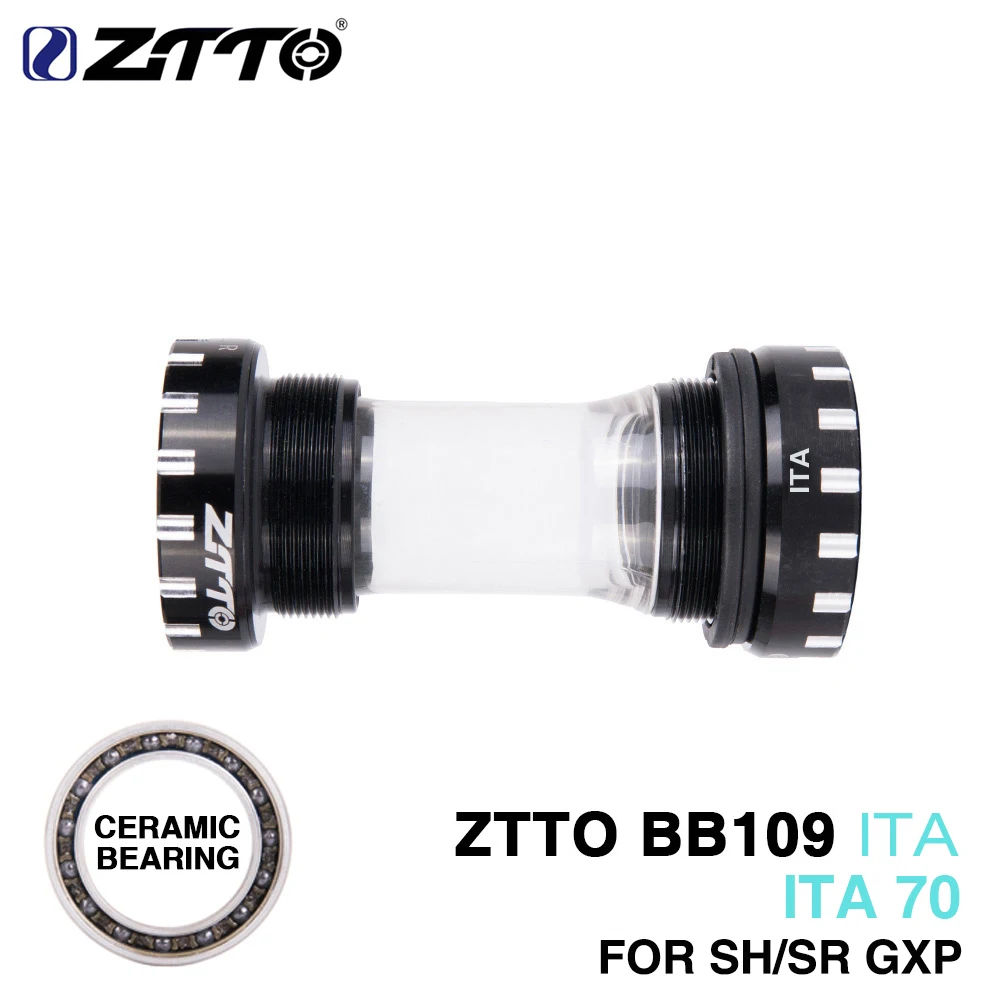 ZTTO-CERAMIC-Bearing-BB109-ITA70-ITA-70-MTB-Road-bike-External-Bearing-Bottom-Brackets-Durable