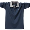 Cut Rate Polo-Shirt Long-Sleeve Zippers Casual Cotton Fashion Large-Size Men's Male Autumn 6XL 1gNWbklDjla