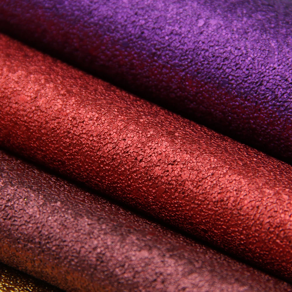 20*34 см однотонная тонкая блестящая искусственная кожа ткань для ...