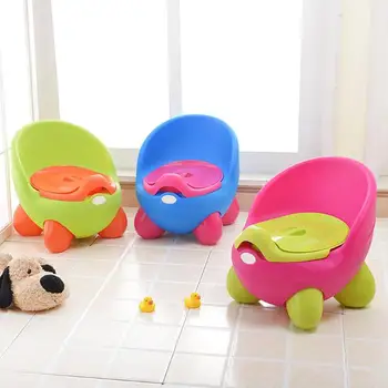 

Plastics Baby Potty Toilet Seat Ring Environmental Protection Easy Use with Armrest Girl Training Tool Kid Product
