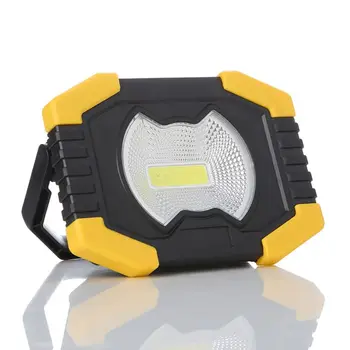 

Mini Protable Solar COB LED Work Light Emergency Flashlight Rechargeable Camping