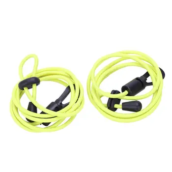 

Watersports Paddle Leash - 2Pcs Fantastic Value- Perfect For Kayaking Canoeing And Also Fishing Rod Tether，Fluorescent Yellow