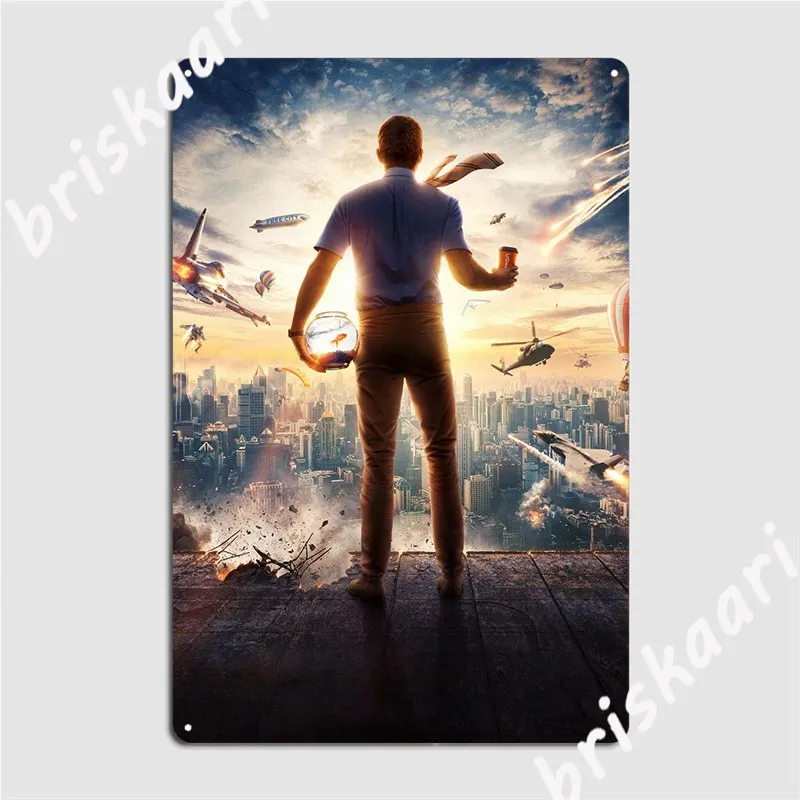 

Бесплатное художественное изделие для парня, металлический плакат, настенный плакат, кинотеатр, гараж, проектирование детской жестяной плакат