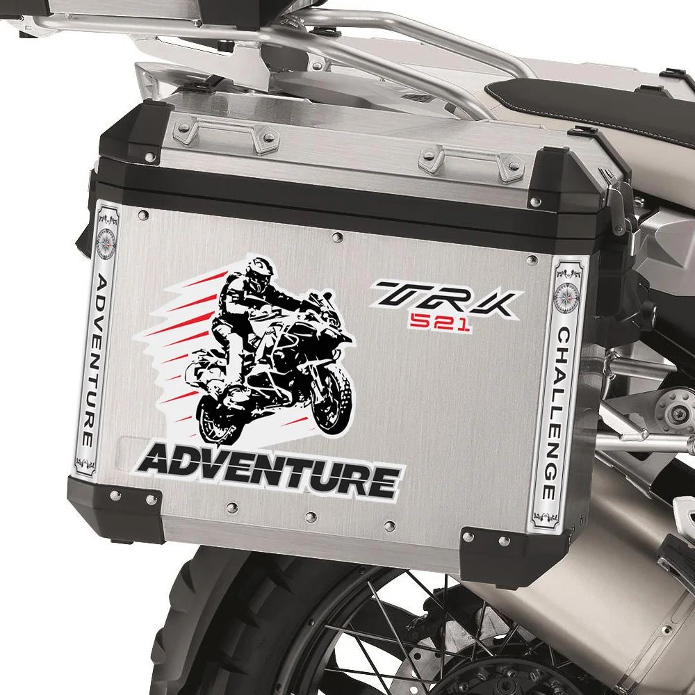 

For Benelli TRK502 502 TRK X TRK521 ADV Stickers Decal Aluminum box panniers Luggage Saddlebag Trunk Side Tail case TRK