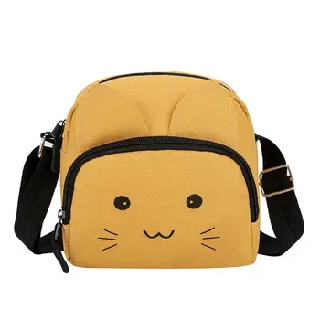 

Women Bag Pure Color Casual Tote Outdoor Bag Canvas Handbag Zipper Shoulder Cute wild personality casual