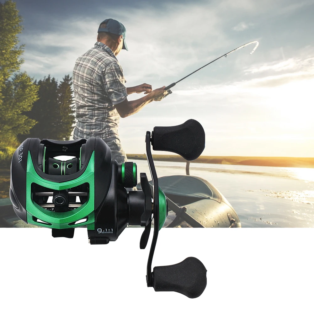 

Metal Head Fishing Reel Wire Cup High Speed Spinning Durable Wheel Outdoor Magnetic Gear With Handles Accessories 20 Axis