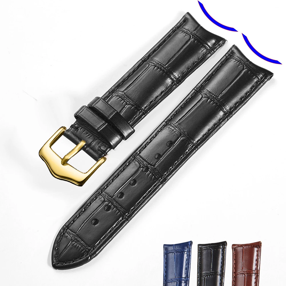 Curved End 20mm 22mm 19mm 21mm Rubber Silicone Watch Bands For Omega-Watch AT150 Seamaster-007 for Seiko-Strap Brand Watchband | Наручные
