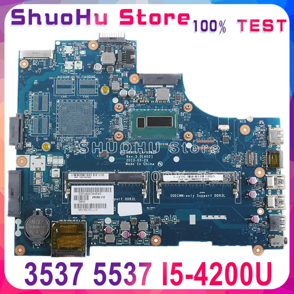Материнская плата KEFU LA-9982P для ноутбука Dell Inspiron 15R 5537 3537 | Компьютеры и офис