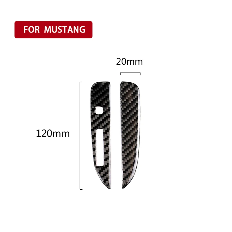 Для Ford Mustang- Автомобильная внутренняя панель переключения передач декоративная рамка наклейки