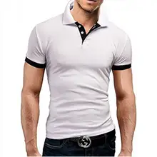 Ropa de Hombre Polo 5xl hombres casual Delgado transpirable Polo de verano 10 цветов Hombre sólido manga corta