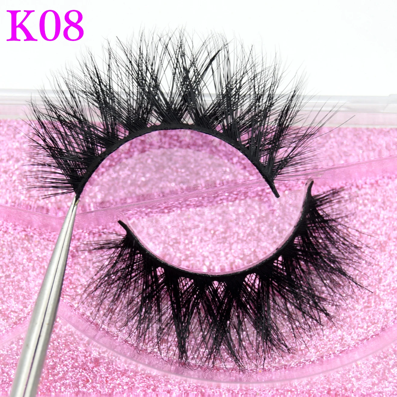 

Visofree Eyelashes 3D Mink Lashes natural handmade volume soft lashes long eyelash extension real mink eyelash for makeup K08