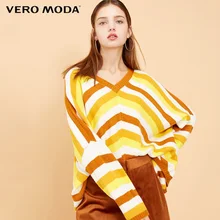 Свитер в полоску с v-образным вырезом Vero Moda | 319113513