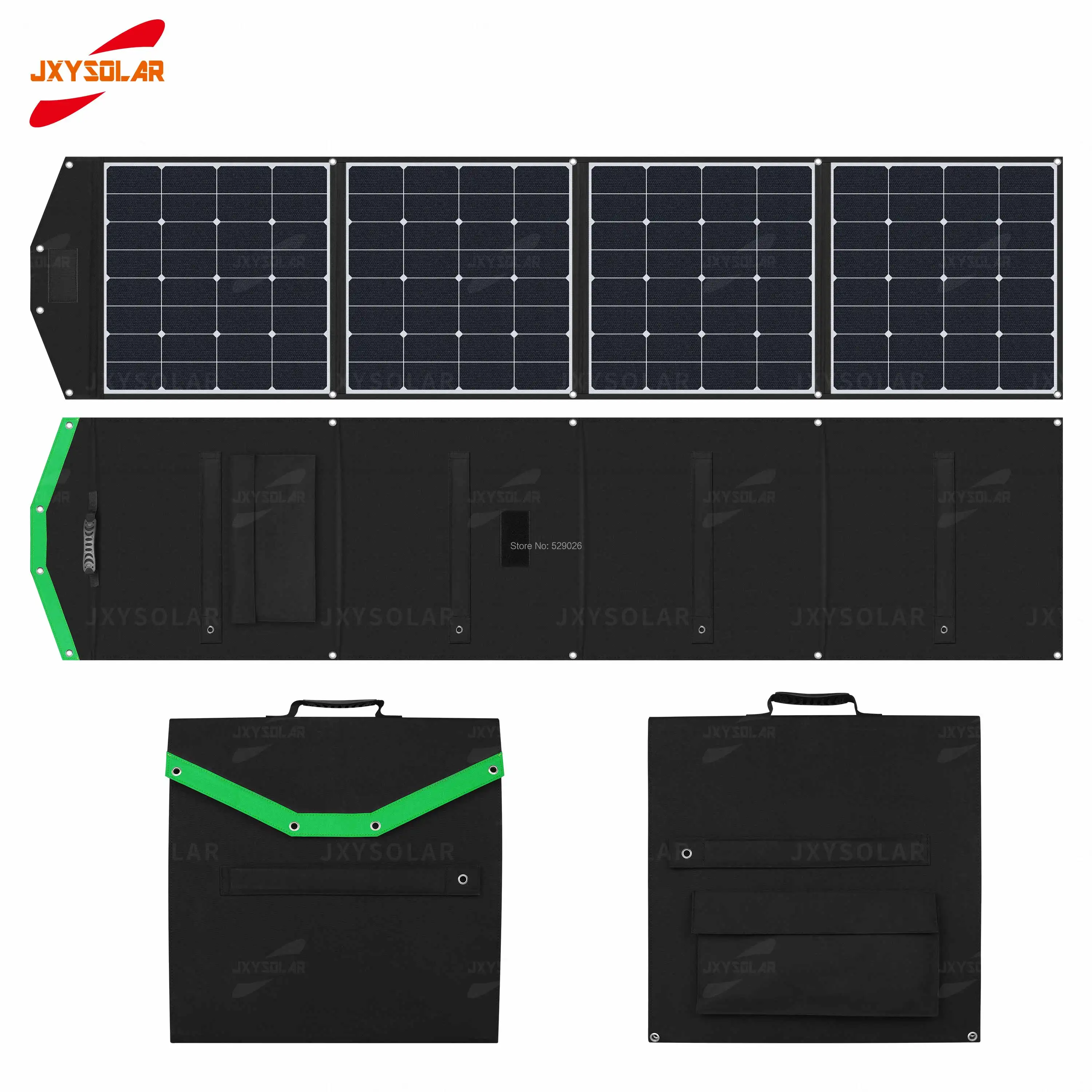 Sunpower 20w-300wоткрытый портативный складной чехол с солнечными панелями одеяло Кемпинг/лодка/RV/Путешествия/дом/автомобиль комплекты солнечных панелей