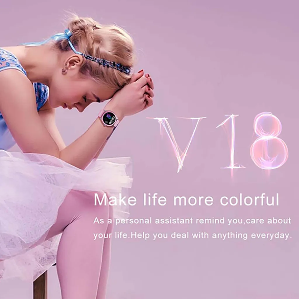 Смарт часы Android iOS спортивные фитнес браслет с калориями 1 22 дюймов ips цветной