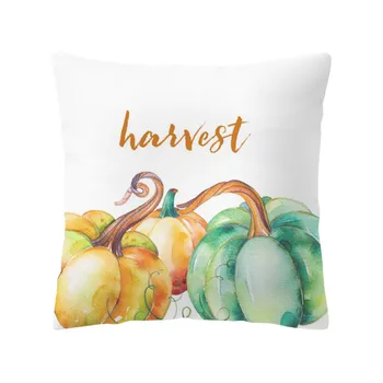 

6 style parttern Pillow Cushions Cover High Quality Pumpkin Heart Halloween Thanksgiving Home Decor cojines Ornament gifts new