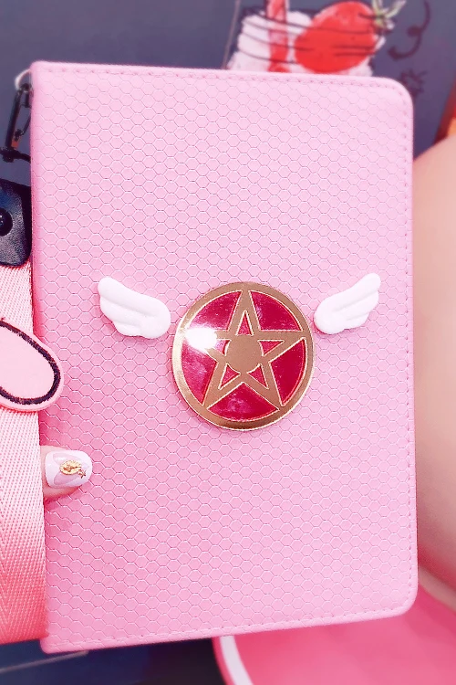 Косплей волшебная девушка Сейлор Мун карта Captor Sakura аниме действие напечатанный рисунок из искусственной кожи таблетки обложка Защитный чехол для iPad