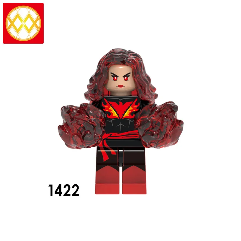 Темный Феникс Psylocke Iceman белая королева Mustique colorssus X-man X0277 50 шт. строительные блоки рождественские подарки игрушки