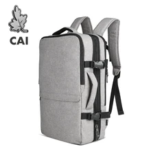 CAI Travel Backpack High Quality Capacity Side-Open Mini Suitcase Laptop bags Water Proof Minimalism Business Men School Style