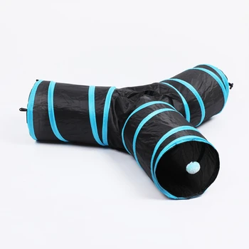 

Pet Cat Tunnel Toys Foldable Pet Cat Training Toy Interactive Tube Fun Toy For Cat Rabbit Animal Play Tunnel Tube
