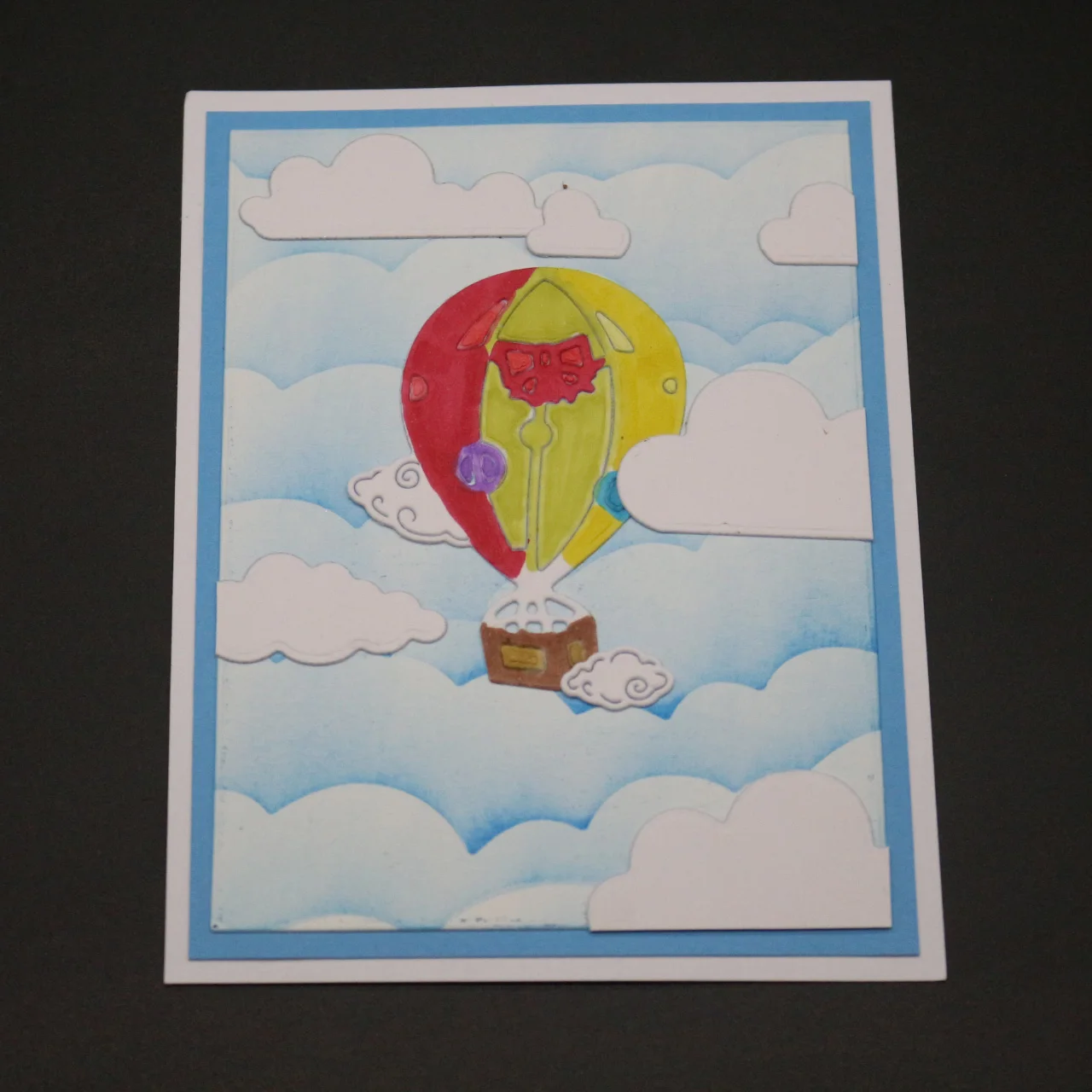 

ZATWBS hot air balloon Cutting Dies for DIY Scrapbooking Decoretive Embossing Stencial DIY Decoative Cards die cutter