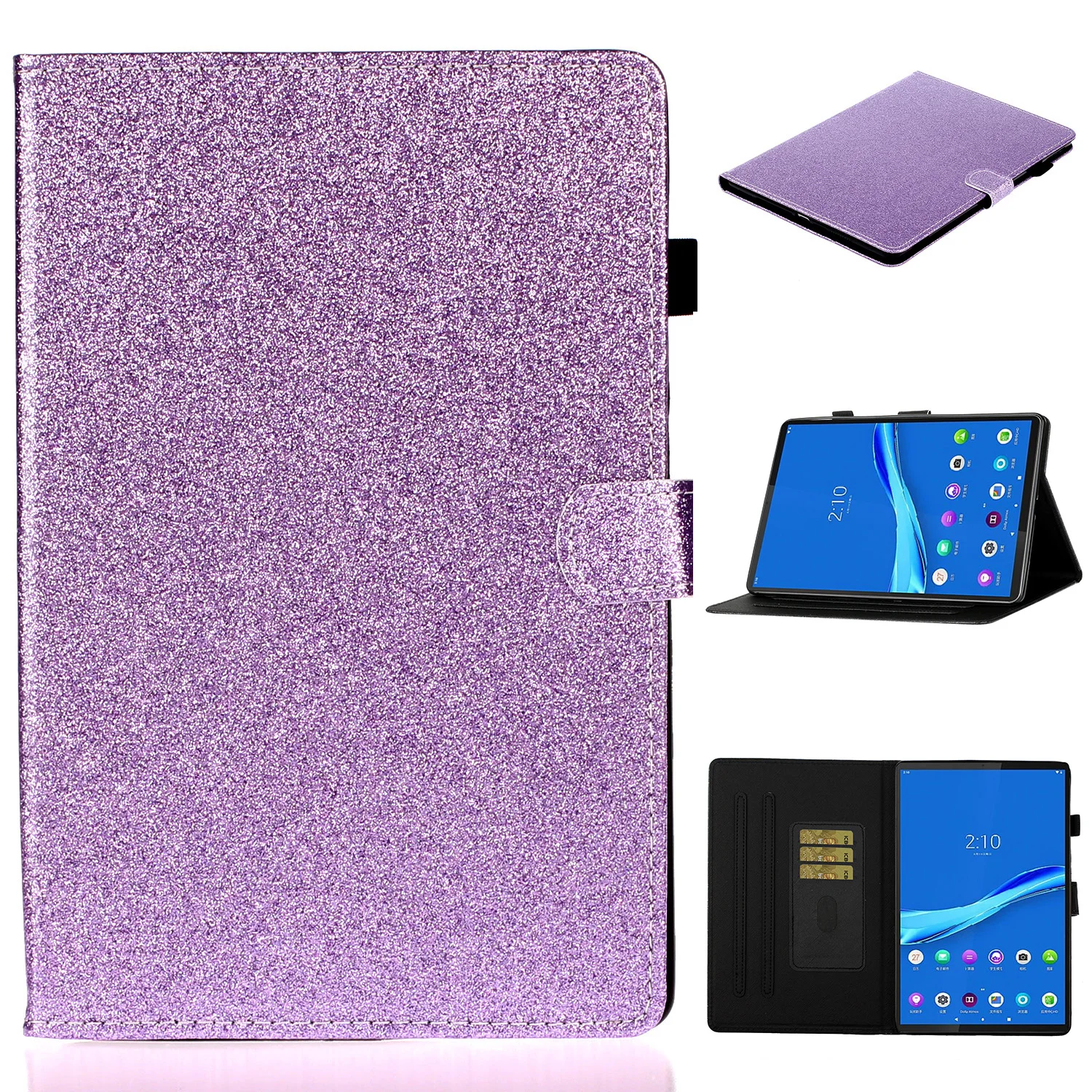 For Lenovo Tab M10 Plus Case Tbx606f Tbx606x Shining Bling Tablet