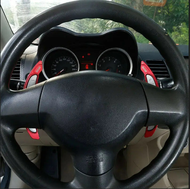 Car modification Car accessories Wheel Replacement Extension Paddle Shift for Mitsubishi Lancer EX 2009- high quality