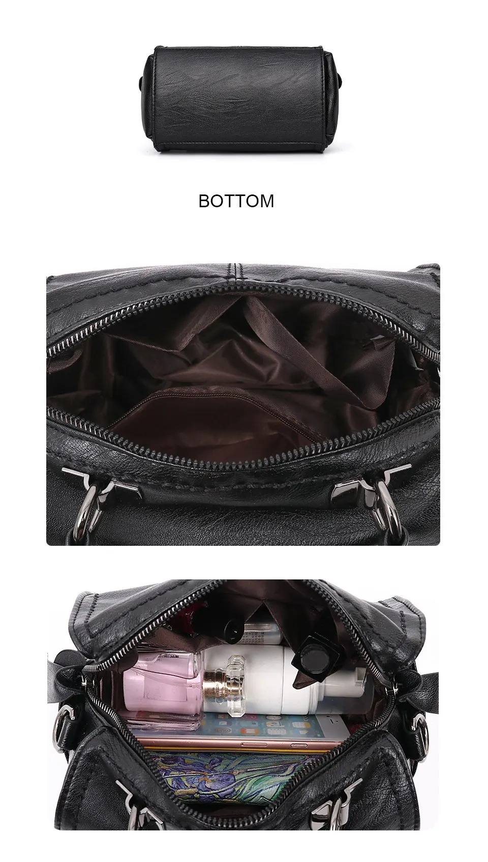 HJPHOEBAG, высокое качество, Женская сумочка, роскошная, для девушек, через плечо, сумка-тоут, кошелек, женская мода, ПУ, сумка на плечо, bolso mujer YC231