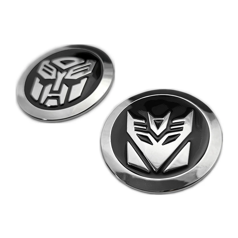 1PCS 3D Car Sticker Metal Transformers For Car Auto Logo Badge Window Tail Car Body Decoration Car Styling Accessories