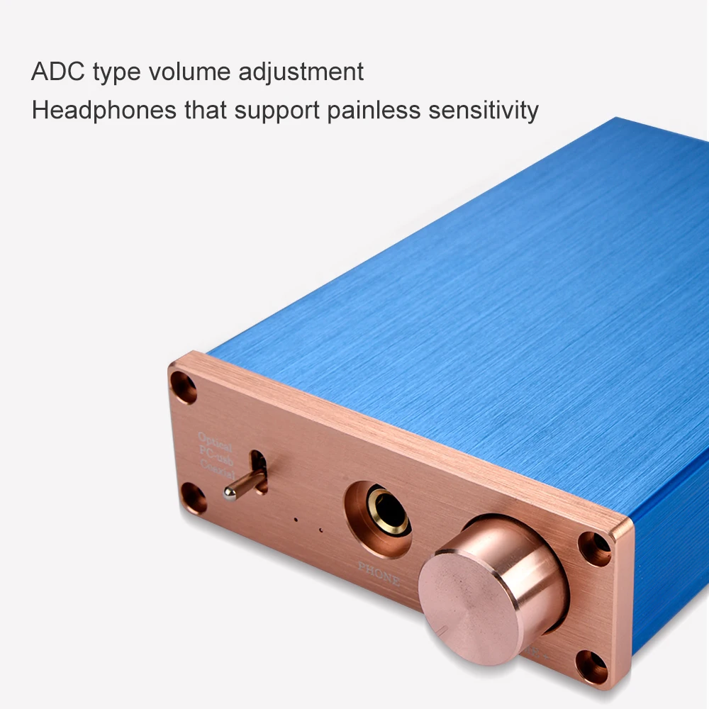 Усилитель звука Lossless HiFi аудиоприемник Hi Fi 2 0 декодирование ЦАП 12 В постоянного
