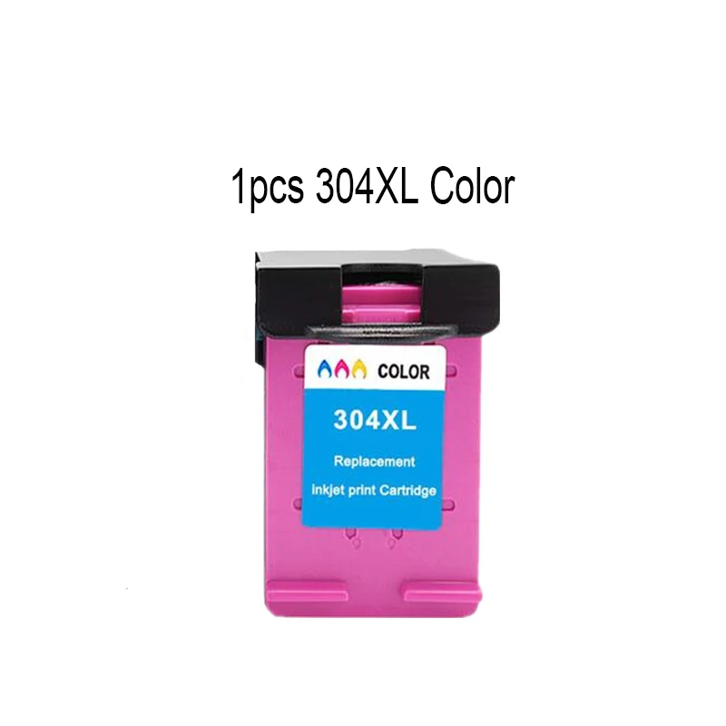 1 color YLC чернильный картридж 304XL новая версия для hp 304 hp 304 xl для hp deskjet envy 2620 2630 2632 5030 5020 5032 3720 3730 5010 принтер - Цвет: 1 color