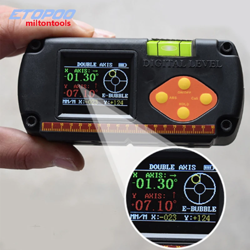 Digital-Protractor-Inclinometer-Dual-Axis-Level-measure-box-Angle-ruler-Elevation-meter-DAX-digital-level