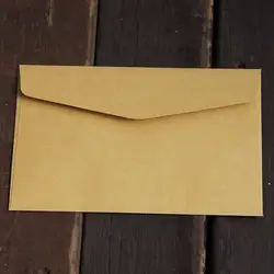 Mu guang простой креативный пустой 120 грамм Ретро Крафтовая бумага толстый конверт для хранения настраиваемый