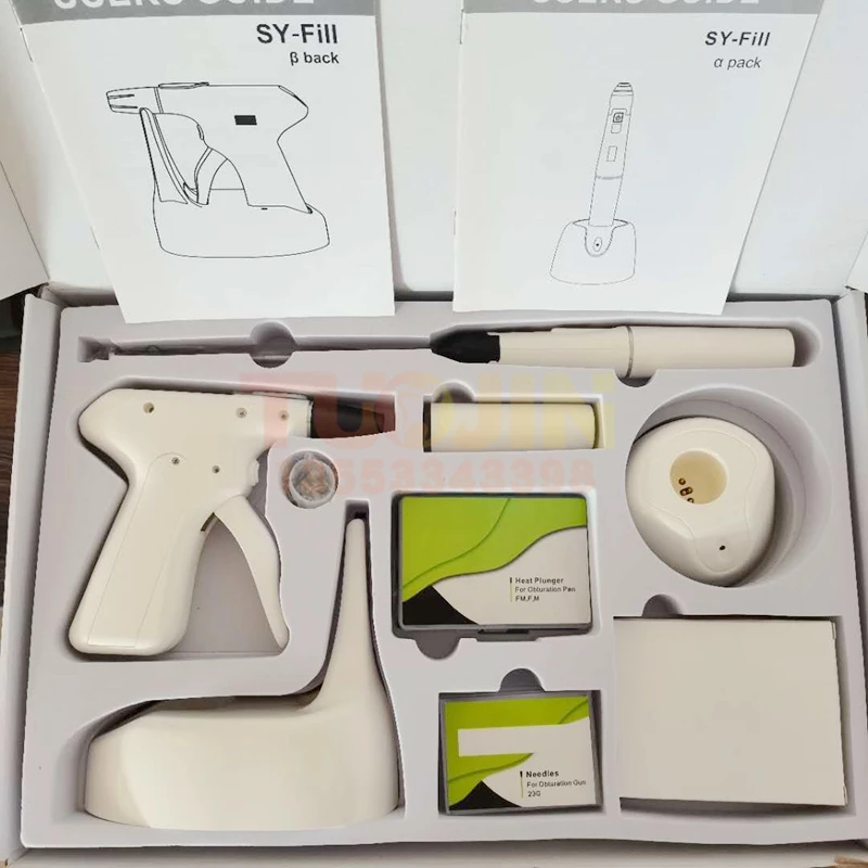 1 комплект Стоматологическая Обтурация пистолет система Endo теплая Gutta Percha