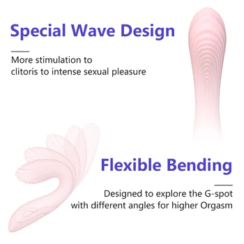 Women Vibrators Sex Toys Silicone Dildo Vibrator Anal Sex Vibrator for Woman G Spot Clitoris Stimulator Female Vibe Waterproof 3
