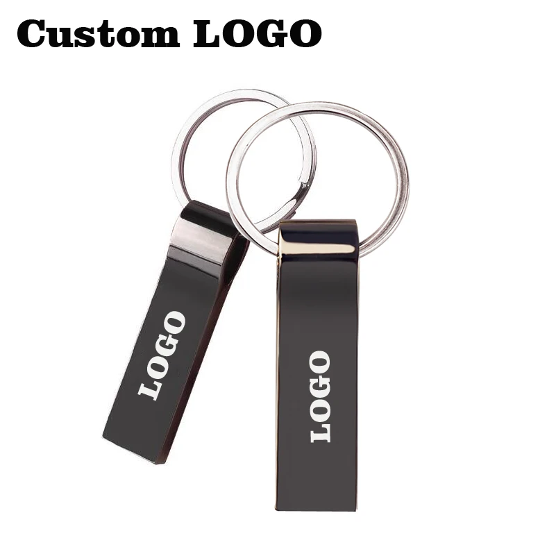 

Real Capacity Metal Usb Flash Drive Key Ring Pendrive 32gb 4gb Memory Stick 8gb 64gb Bulk Gift Over 10pcs Free Logo Storage Disk